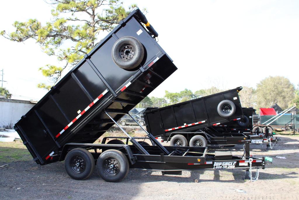 hydraulic dump trailer