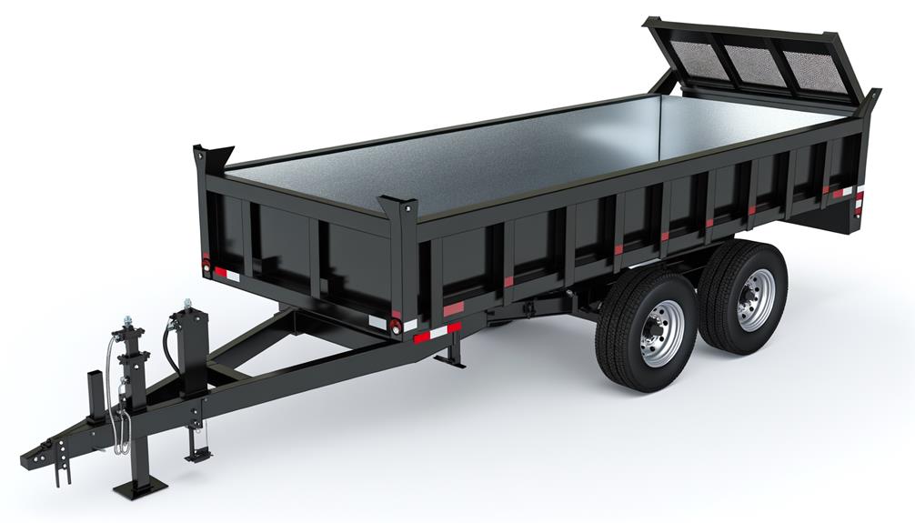 compact dump trailers benefits