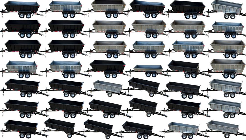 durable dump trailers selection