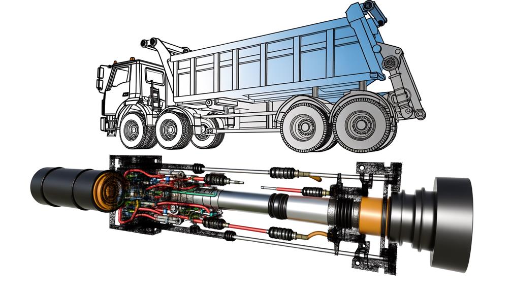 troubleshooting dump trailer cylinder